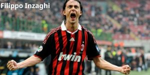 Filippo Inzaghi - top 10 tiền đạo hay nhất